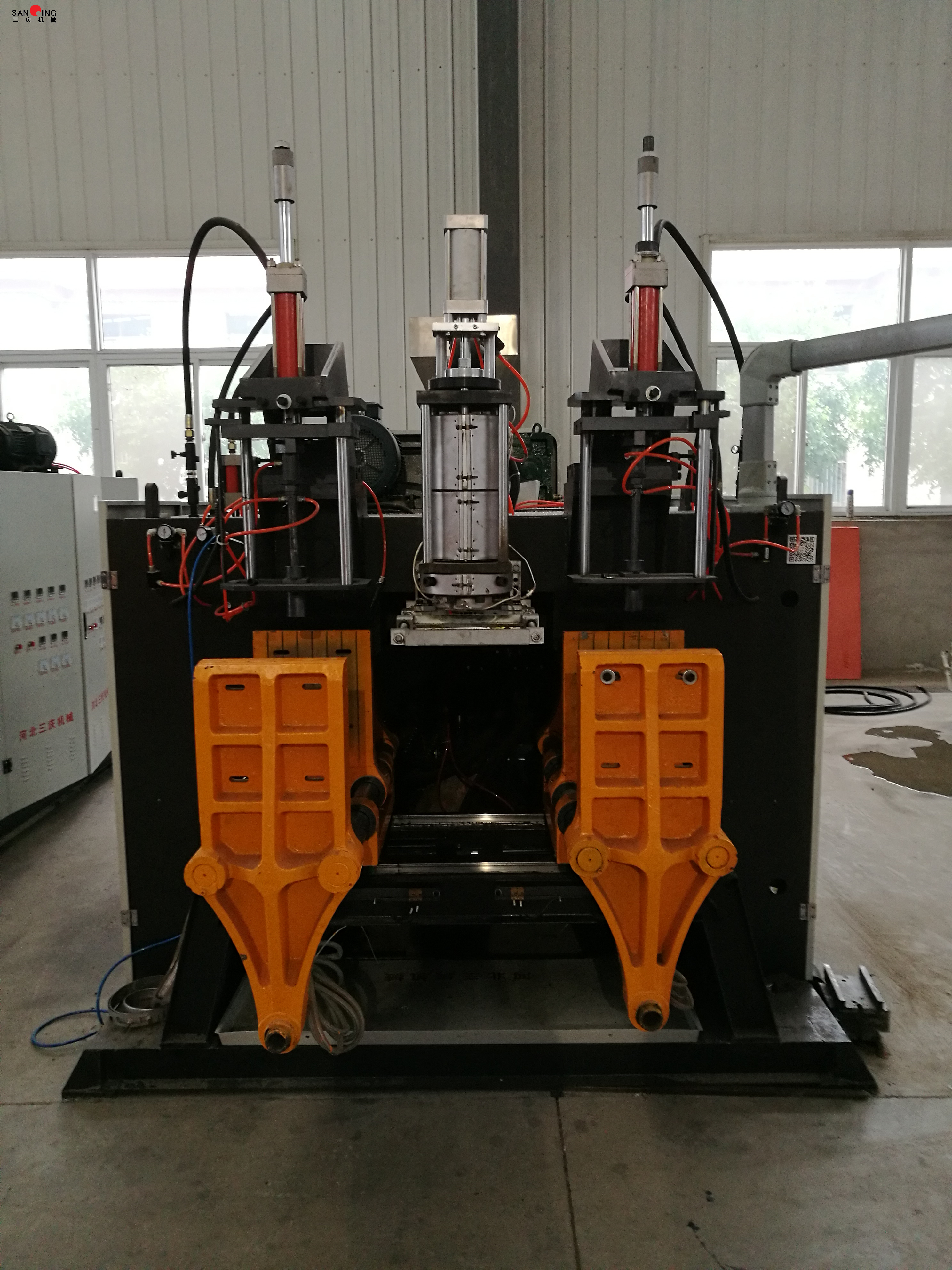 Máquina de moldeo por soplado de plantilla de alto rendimiento TPU de ventas directas de fábrica de alta calidad